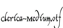 Clerica-Medium.otf