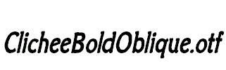ClicheeBoldOblique.otf