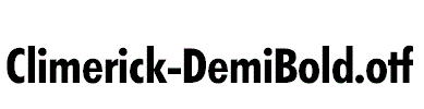 Climerick-DemiBold.otf