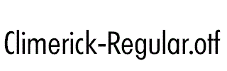 Climerick-Regular.otf