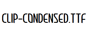 Clip-Condensed.TTF