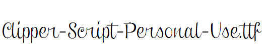 Clipper-Script-Personal-Use.ttf