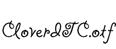 CloverITC.otf
