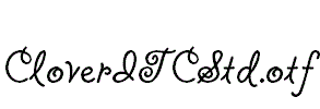 CloverITCStd.otf