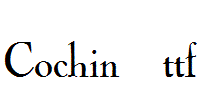 Cochin.ttf