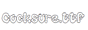 Cocksure.ttf