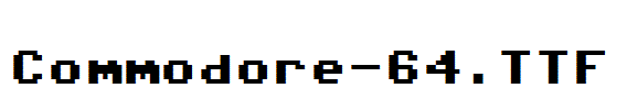 Commodore-64.TTF
