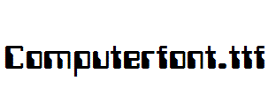 Computerfont.ttf