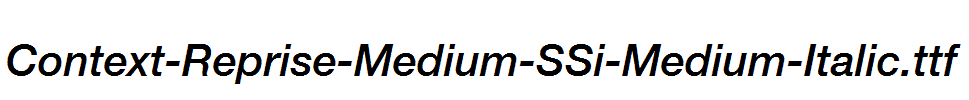 Context-Reprise-Medium-SSi-Medium-Italic.ttf