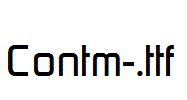 Contm-.ttf