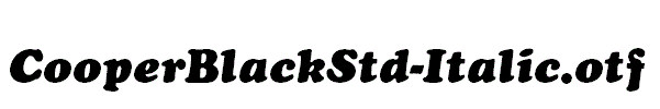 CooperBlackStd-Italic.otf