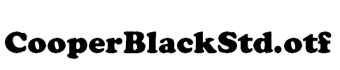 CooperBlackStd.otf