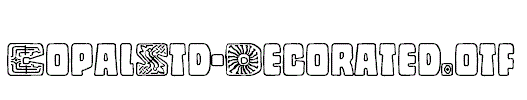 CopalStd-Decorated.otf