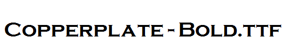 Copperplate-Bold.ttf