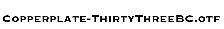 Copperplate-ThirtyThreeBC.otf