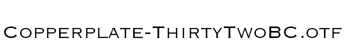 Copperplate-ThirtyTwoBC.otf
