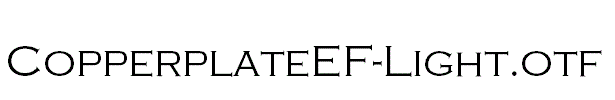 CopperplateEF-Light.otf