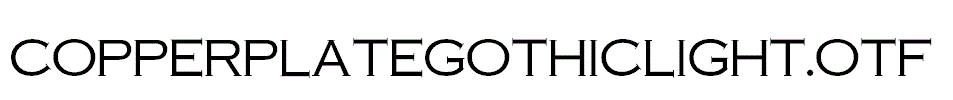 CopperplateGothicLight.otf