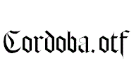 Cordoba.otf