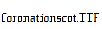 Coronationscot.TTF