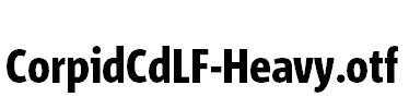CorpidCdLF-Heavy.otf