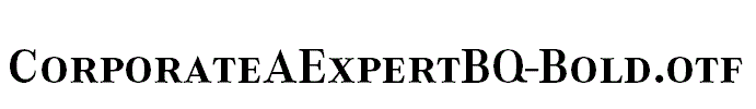 CorporateAExpertBQ-Bold.otf