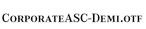 CorporateASC-Demi.otf