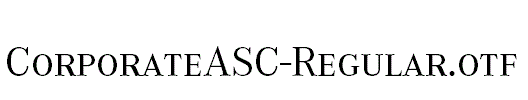 CorporateASC-Regular.otf