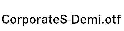 CorporateS-Demi.otf