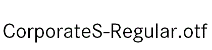 CorporateS-Regular.otf