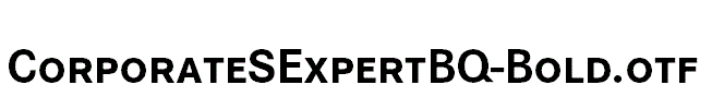 CorporateSExpertBQ-Bold.otf