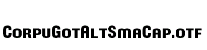 CorpuGotAltSmaCap.otf