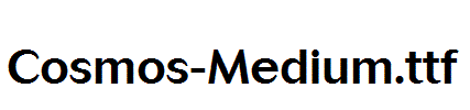 Cosmos-Medium.ttf