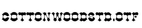 CottonwoodStd.otf