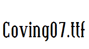Coving07.ttf