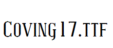 Coving17.ttf