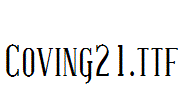Coving21.ttf