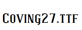 Coving27.ttf