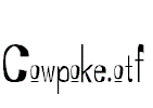 Cowpoke.otf
