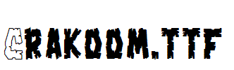Crakoom.ttf