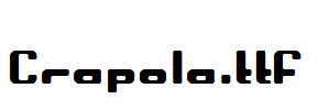 Crapola.ttf