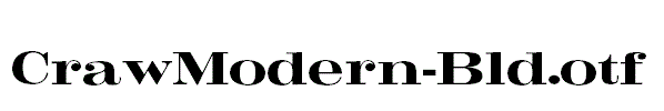CrawModern-Bld.otf