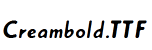 Creambold.TTF