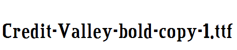 Credit-Valley-bold-copy-1.ttf