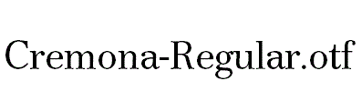Cremona-Regular.otf