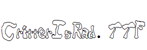 CritterIsRad.TTF