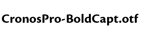 CronosPro-BoldCapt.otf