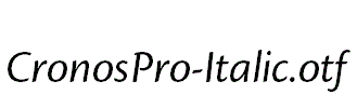 CronosPro-Italic.otf