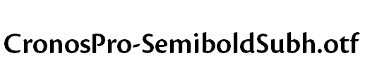 CronosPro-SemiboldSubh.otf