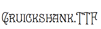 Cruickshank.TTF